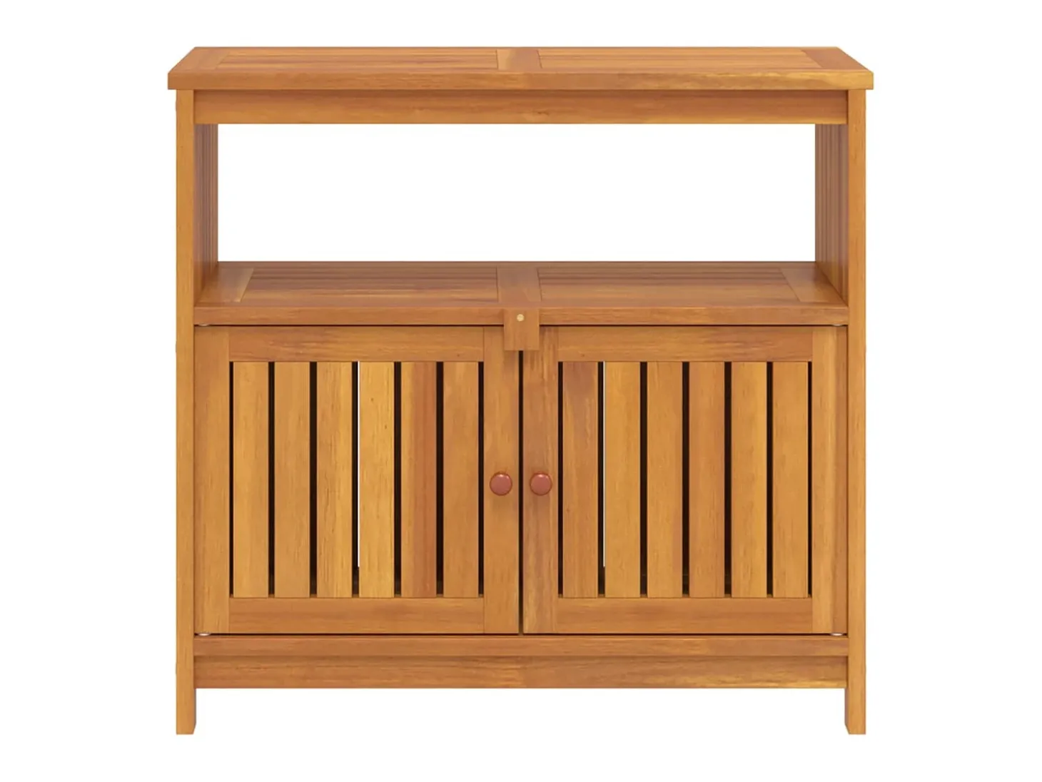 Mesa consola para jardim 80x35x75 cm madeira de acácia maciça PT401512