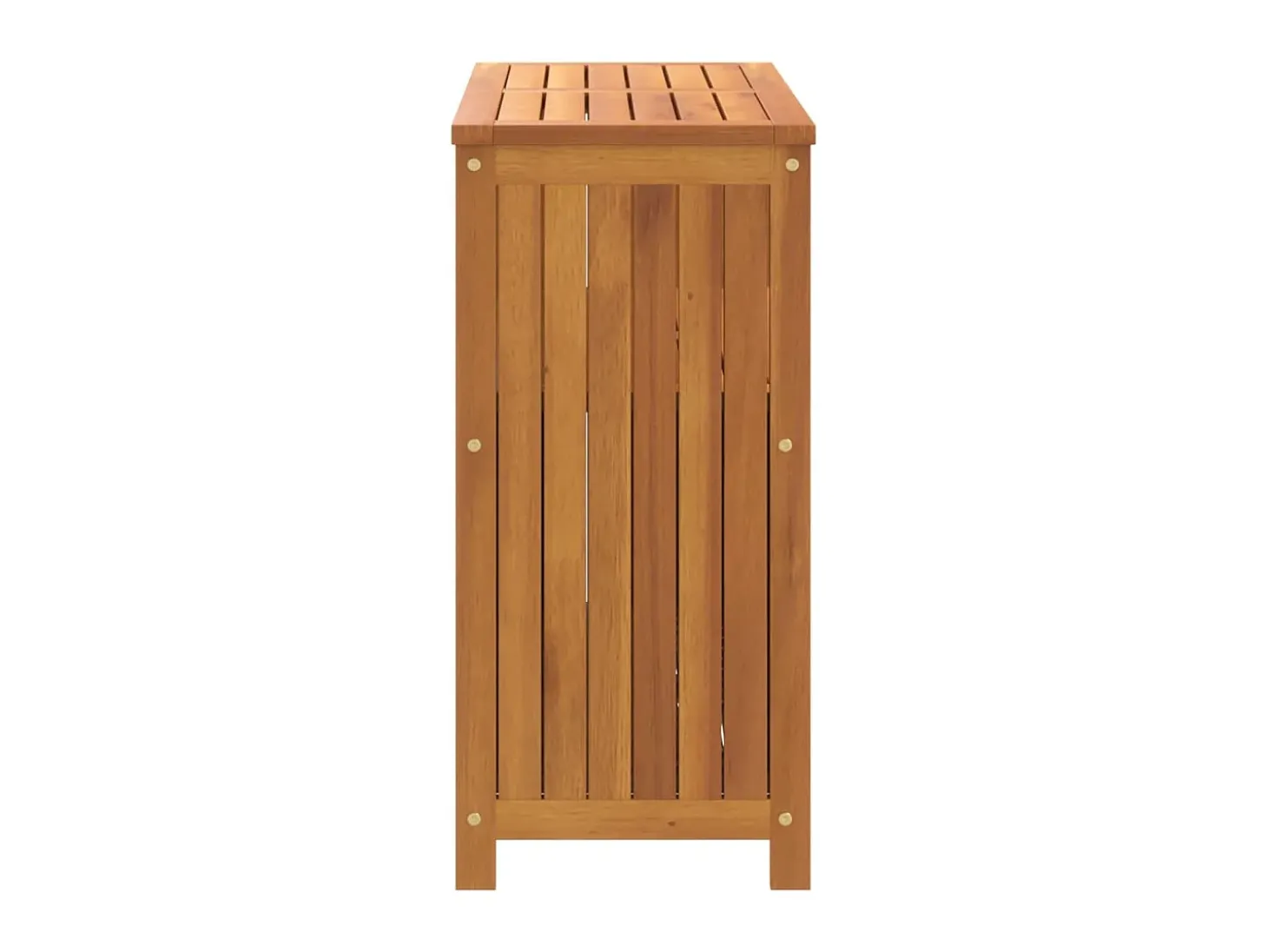 Mesa consola para jardim 80x35x75 cm madeira de acácia maciça PT401512