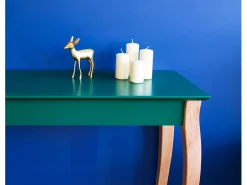 Mesa Consola Pequena 105 x 35 cm Lillo Branca