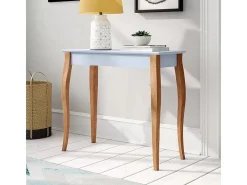 Mesa Consola Pequena 85 x 35 cm Lillo Verde Sálvia
