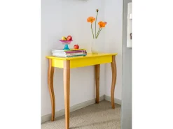 Mesa Consola Pequena 85 x 35 cm Lillo Verde Sálvia