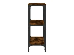 Mesa consola 100x29x75 cm derivados de madeira carvalho fumado PT292807