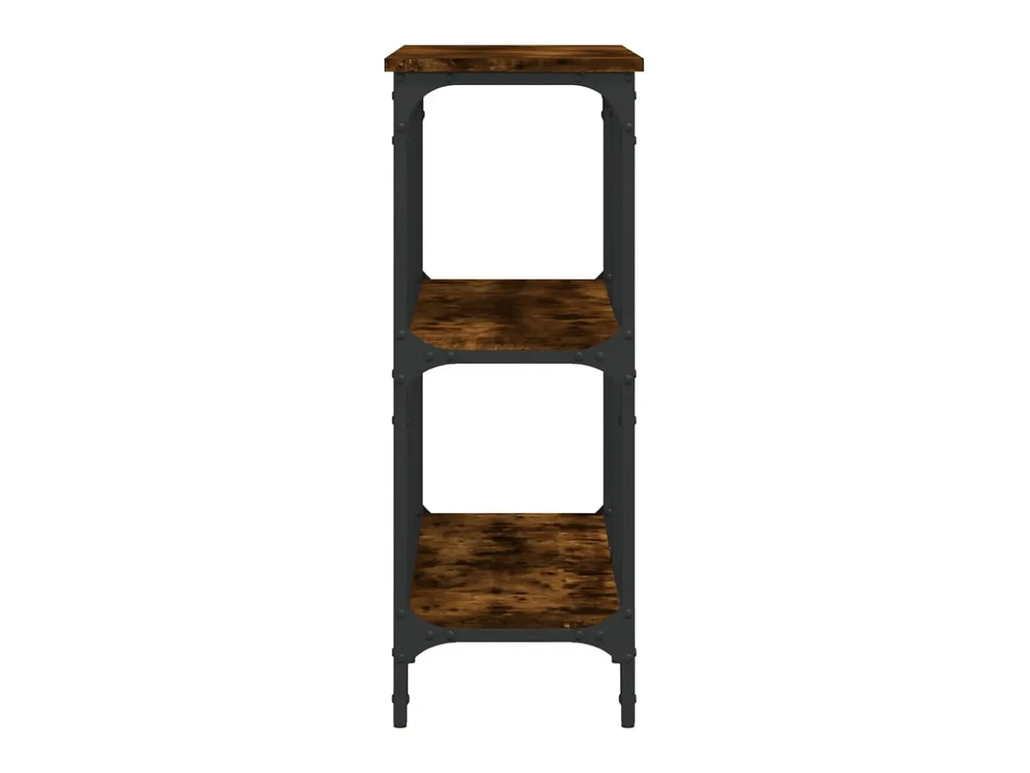 Mesa consola 100x29x75 cm derivados de madeira carvalho fumado PT292807