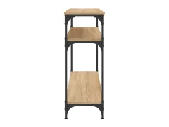 Mesa consola 100x29x75 cm derivados de madeira carvalho sonoma PT243404