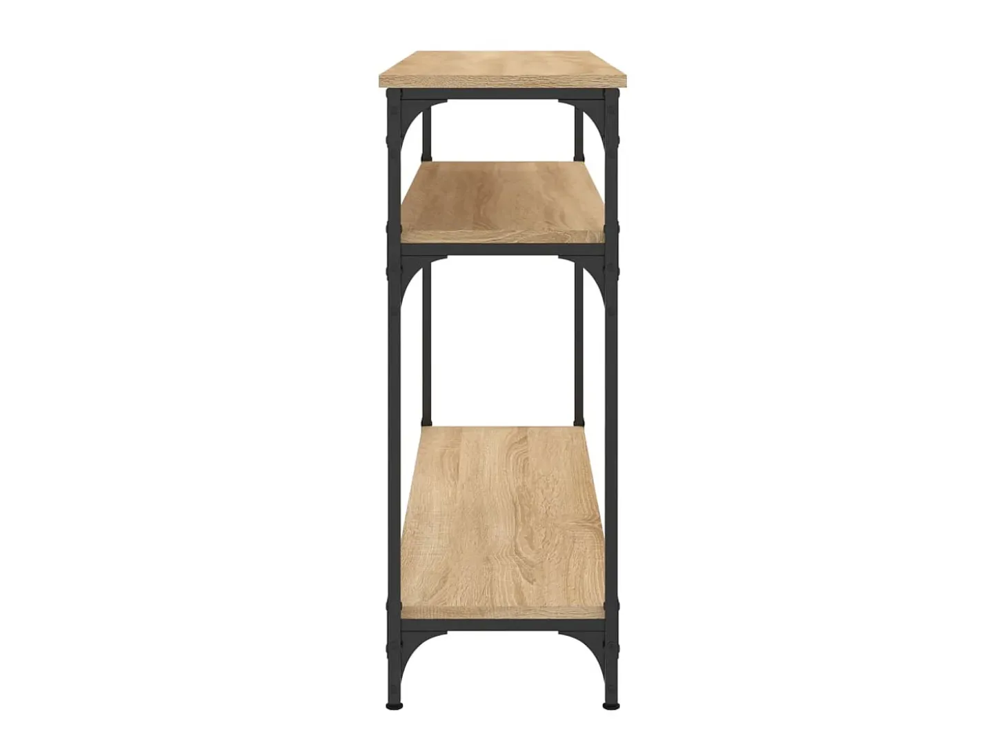 Mesa consola 100x29x75 cm derivados de madeira carvalho sonoma PT243404