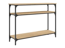 Mesa consola 100x29x75 cm derivados de madeira carvalho sonoma PT243404