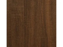 Mesa consola 75x40x75 cm derivados de madeira carvalho castanho