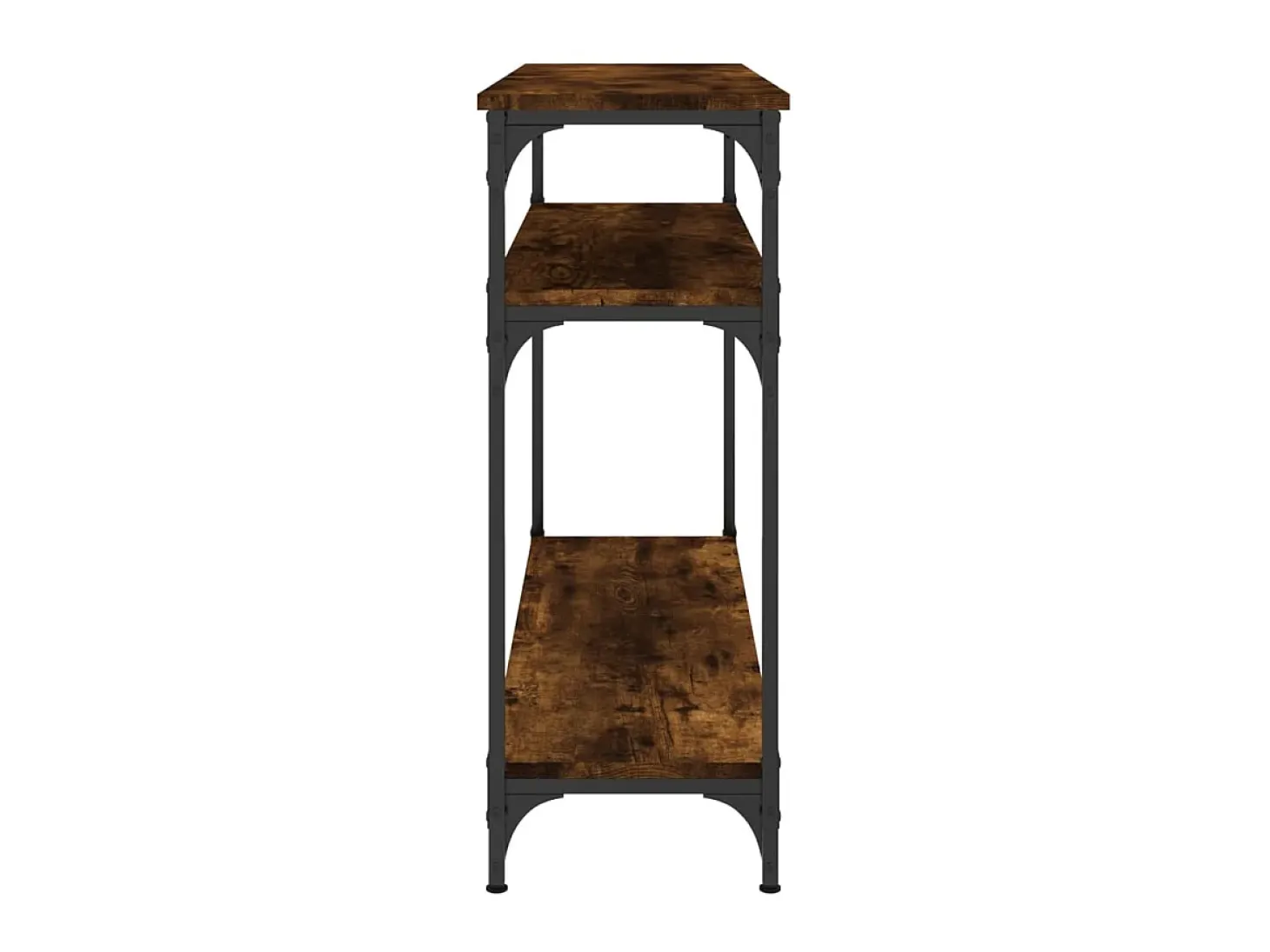 Mesa consola 100x29x75 cm derivados de madeira carvalho fumado PT299026