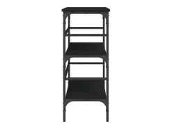 Mesa consola 100x32x75 cm derivados de madeira preto