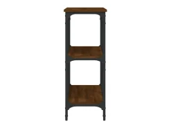 Mesa consola 100x29x75 cm derivados madeira carvalho castanho PT437125