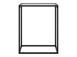 Mesa consola 60x35x75 cm vidro temperado transparente PT794011