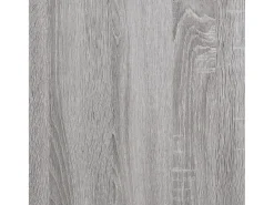 Mesa consola 100x34,5x75cm derivados de madeira cinzento sonoma
