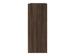 Mesa consola 100x35x90cm derivados de madeira carvalho castanho PT645208