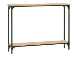 Mesa consola 100x22,5x75cm derivados de madeira carvalho sonoma PT997488