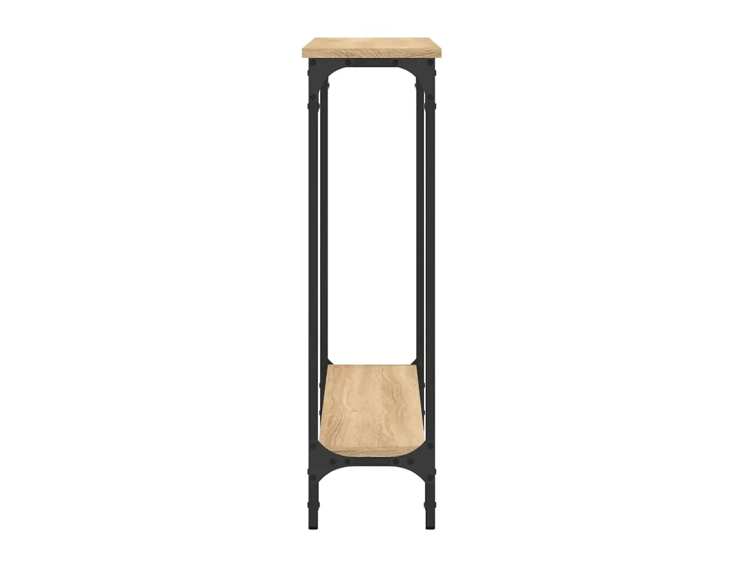 Mesa consola 100x22,5x75cm derivados de madeira carvalho sonoma PT997488