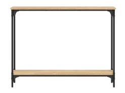 Mesa consola 100x22,5x75cm derivados de madeira carvalho sonoma PT997488