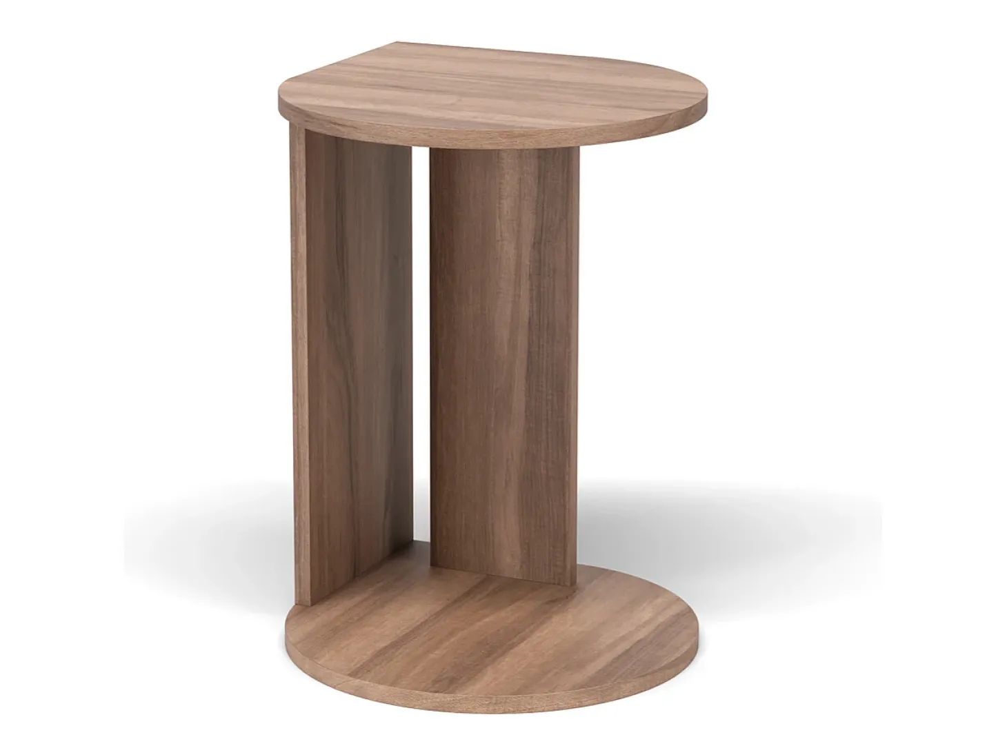 Mesa de apoio - A62cm x L46cm x P55cm nogueira -Trébol