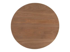 Mesa de apoio de jardim em teca natural claro - TRIANI