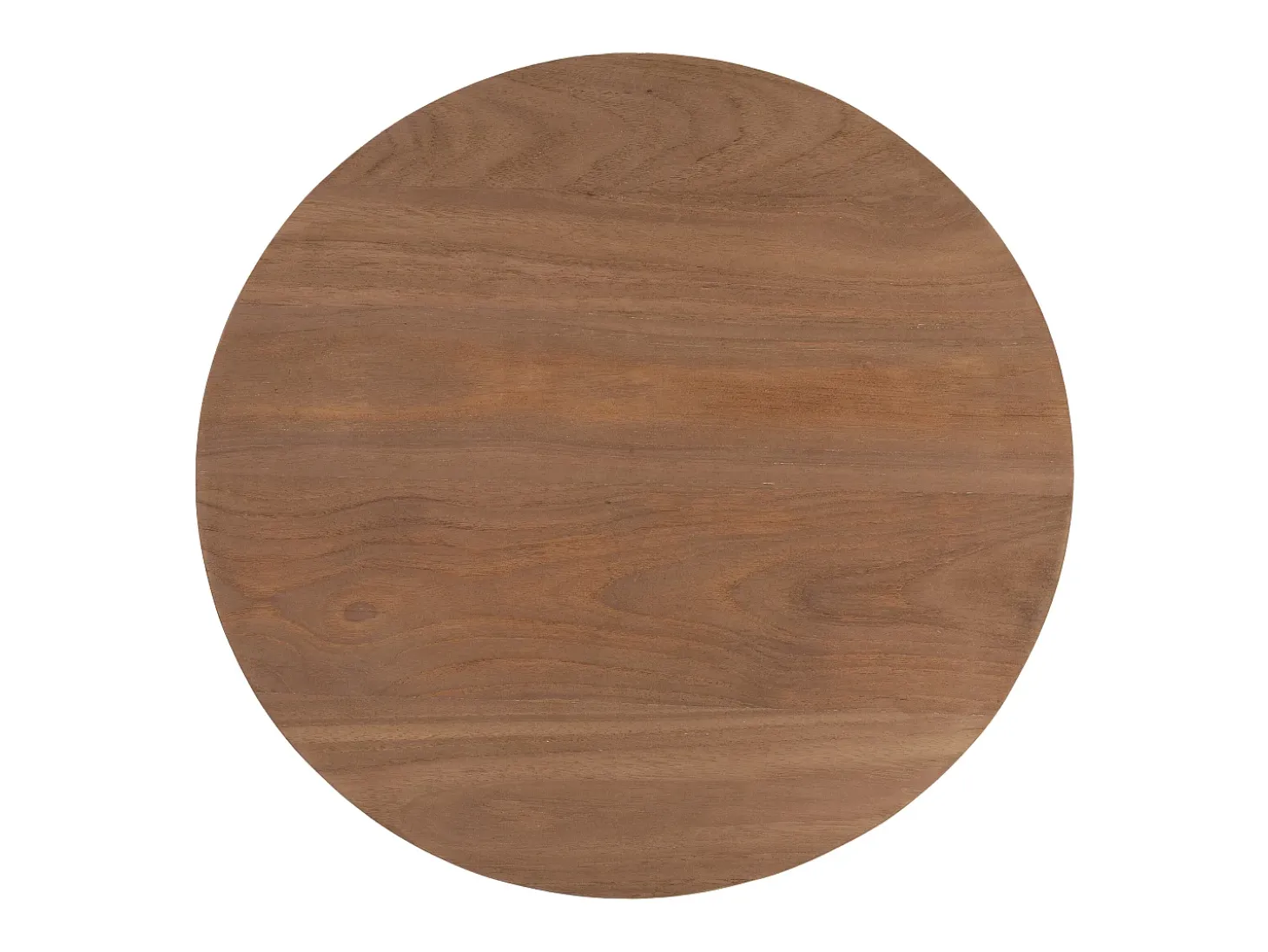 Mesa de apoio de jardim em teca natural claro - TRIANI