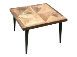 Mesa de apoio em aglomerado laminado branco