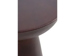 Mesa de apoio em madeira de nogueira