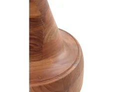 Mesa de apoio em madeira de acácia natural