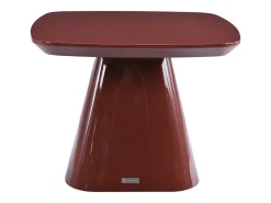 Mesa de apoio em MDF - Bordeaux lacado - NATAZA