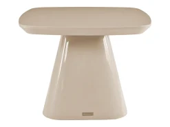 Mesa de apoio em MDF - Lacado Taupe - NATAZA