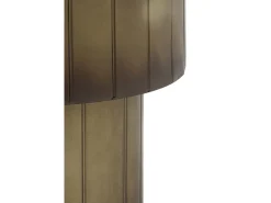 Mesa de apoio em metal dourado