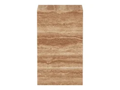 Mesa de apoio em travertino – nogueira – Dove Tall