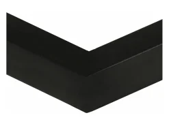 Mesa de apoio formato em U 45x30x61cm madeira recuperada maciça