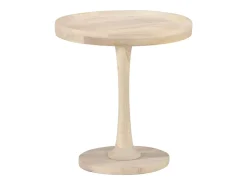 Mesa de apoio Ø50x55 cm madeira de mangueira maciça