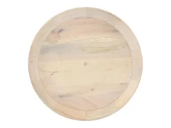 Mesa de apoio Ø50x55 cm madeira de mangueira maciça