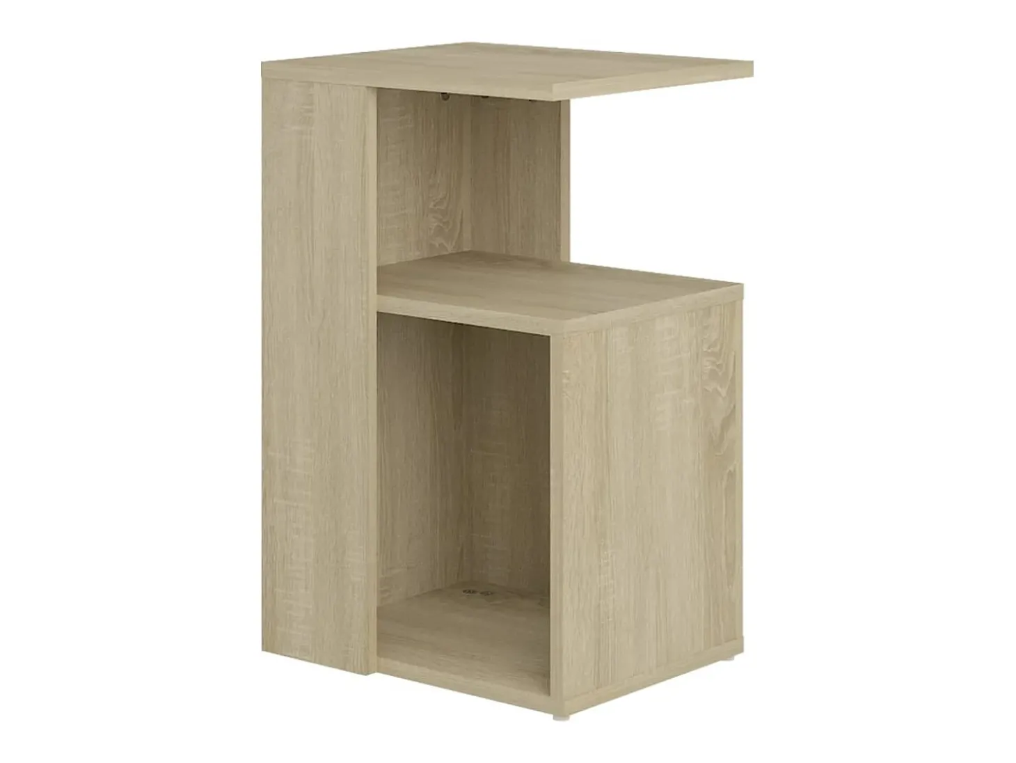 Mesa de apoio 36x30x56 cm contraplacado cor carvalho sonoma