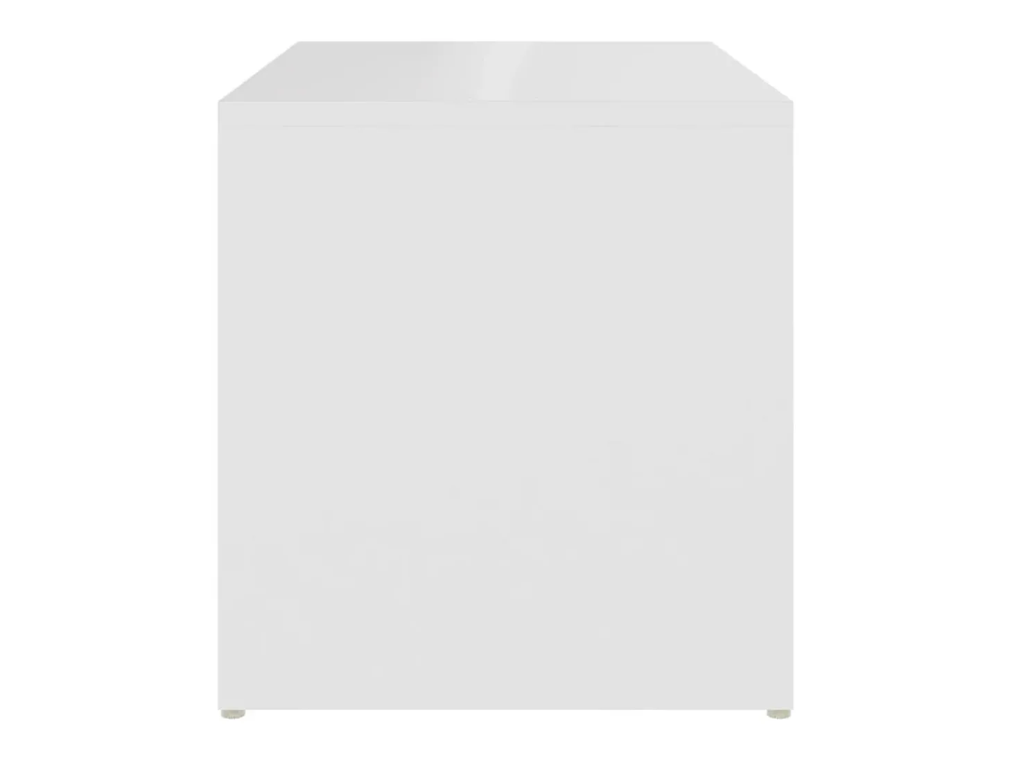 Mesa de apoio 59x36x38 cm derivados de madeira branco