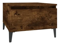 Mesa de apoio 50x46x35 cm derivados de madeira carvalho fumado