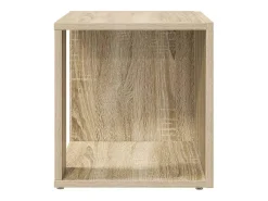 Mesa de apoio 33x33x34,5 cm derivados madeira carvalho sonoma