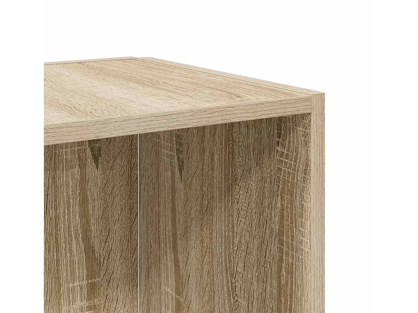 Mesa de apoio 33x33x34,5 cm derivados madeira carvalho sonoma
