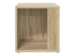 Mesa de apoio 33x33x34,5 cm derivados madeira carvalho sonoma