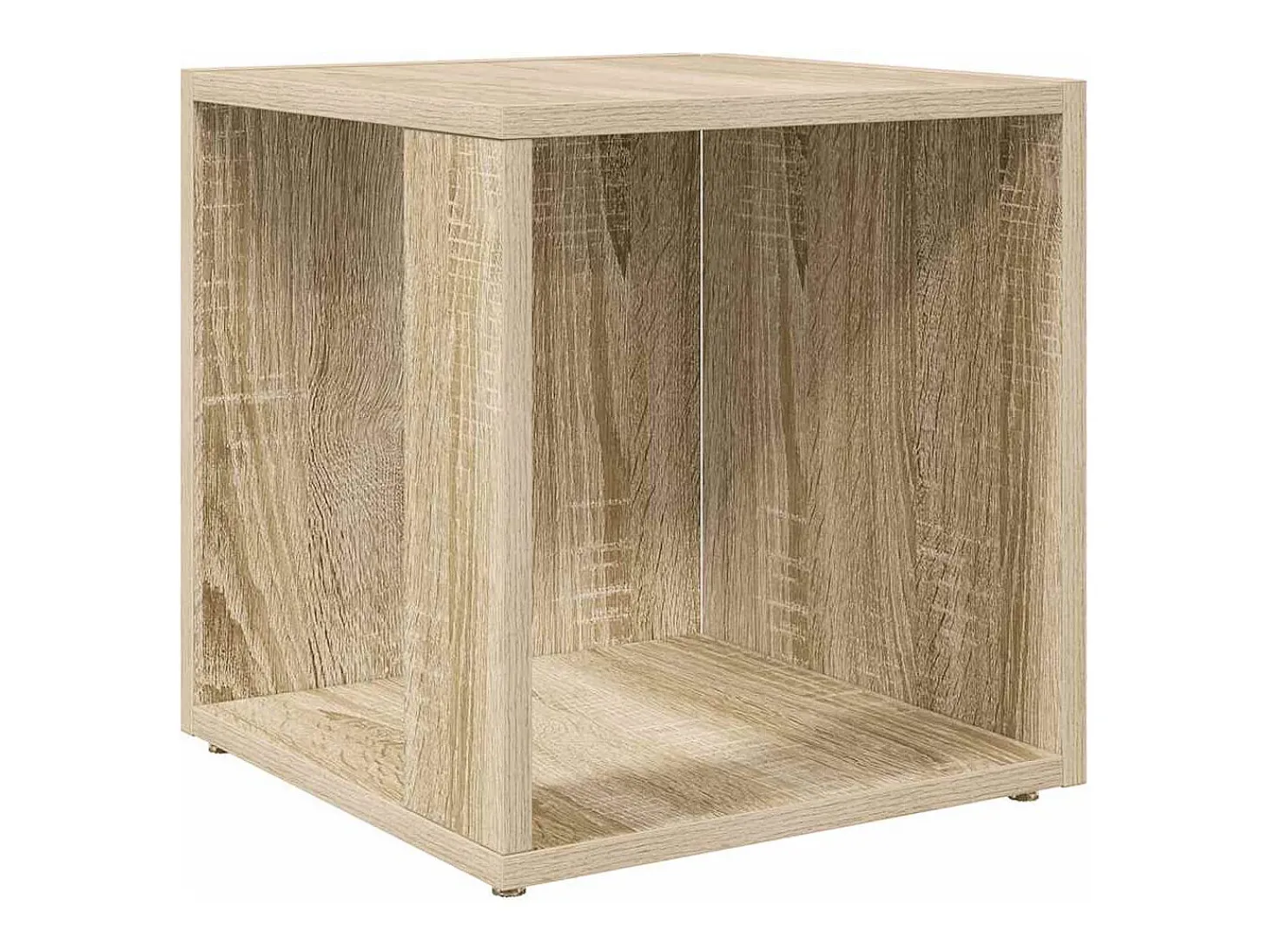 Mesa de apoio 33x33x34,5 cm derivados madeira carvalho sonoma