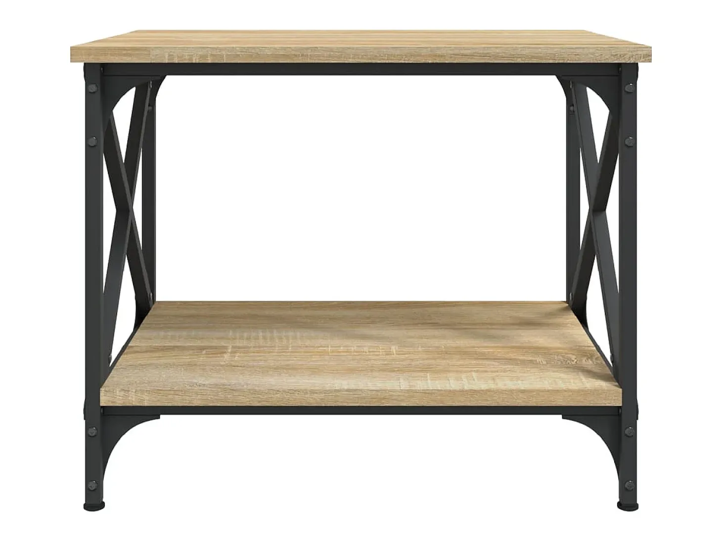 Mesa de apoio 55x38x45 cm derivados de madeira carvalho sonoma