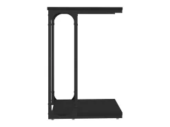 Mesa de apoio 40x30x60 cm derivados de madeira preto