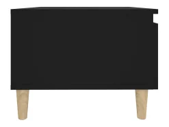Mesa de apoio 50x46x35 cm derivados de madeira preto