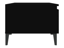 Mesa de apoio 50x46x35 cm derivados de madeira preto