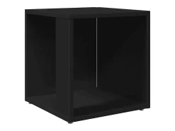 Mesa de apoio 33x33x34,5 cm derivados de madeira preto