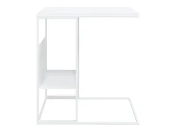 Mesa de apoio 55x36x59,5 cm derivados de madeira branco PT767433