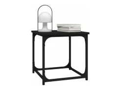 Mesa de apoio 40x40x40 cm derivados de madeira preto