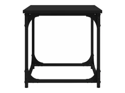 Mesa de apoio 40x40x40 cm derivados de madeira preto