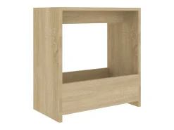 Mesa de apoio 50x26x50 cm derivados de madeira carvalho sonoma