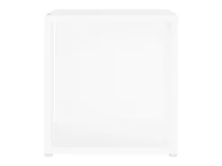Mesa de apoio 33x33x34,5 cm derivados de madeira branco PT219549